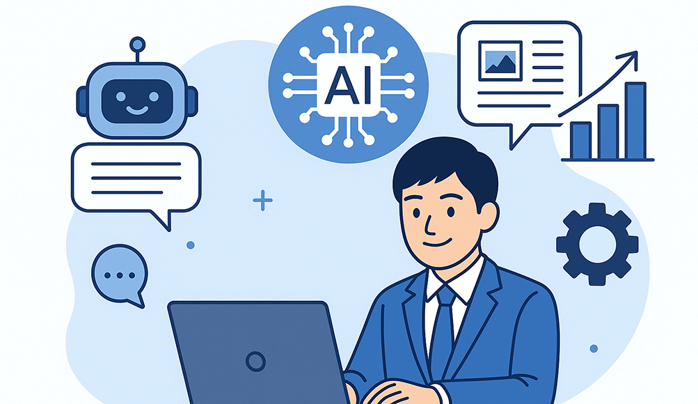 AIを自社サイトに導入！業務効率と顧客満足度を劇的に向上させる自動化戦略